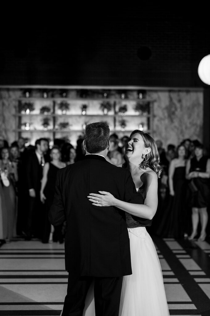 Brides first dance with her father