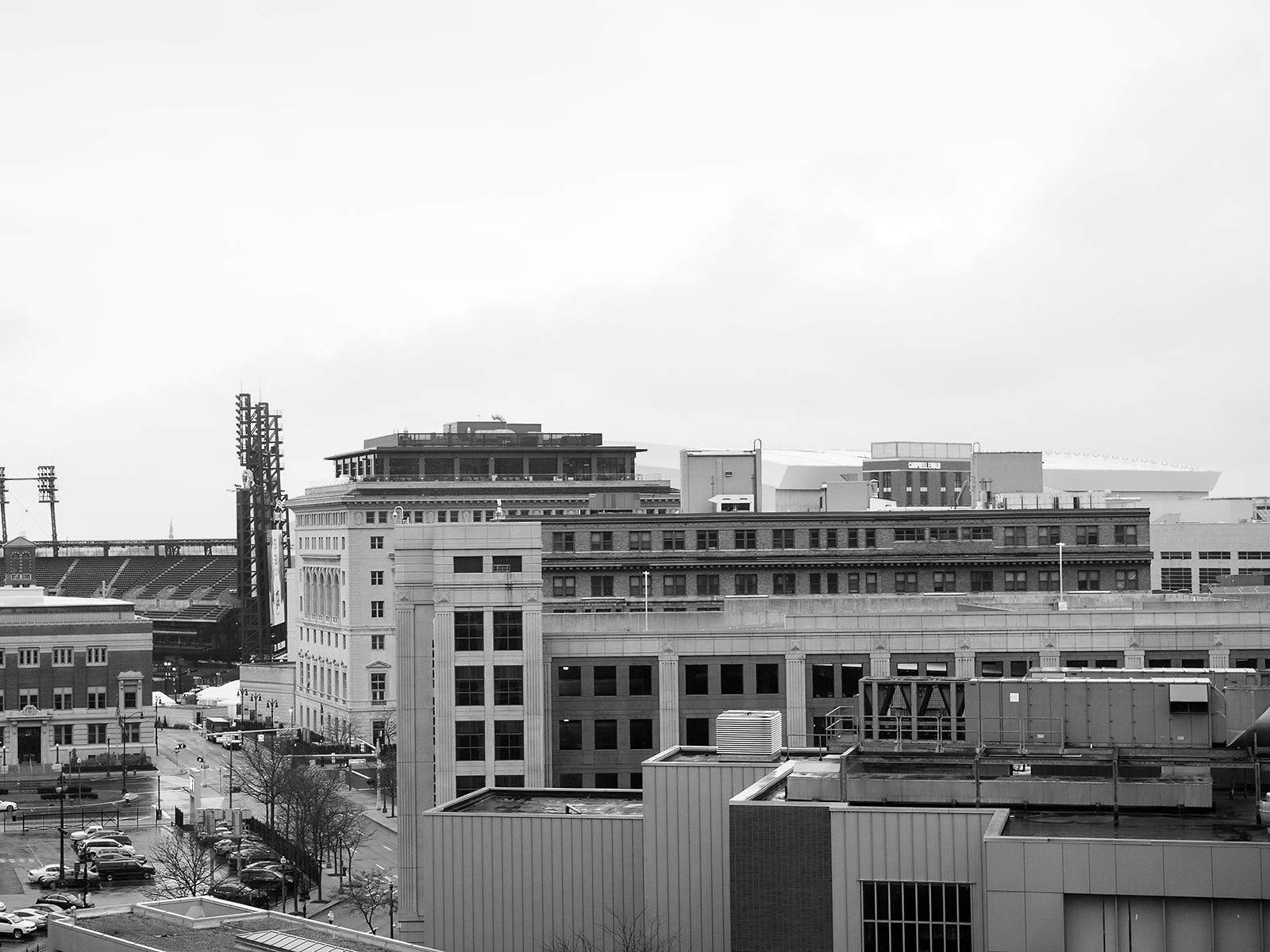 Views of Detroit from Shinola Hotel