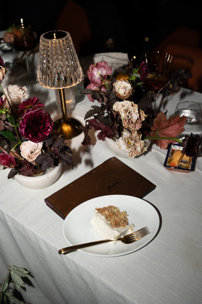 Wedding reception detail shots