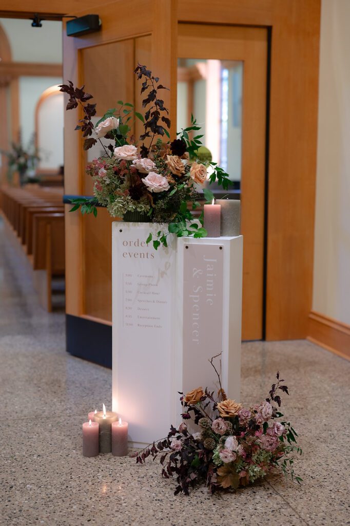 A Grand Rapids Wedding Ceremony at Our Lady Seat of Wisdom Chapel on Aquinis College