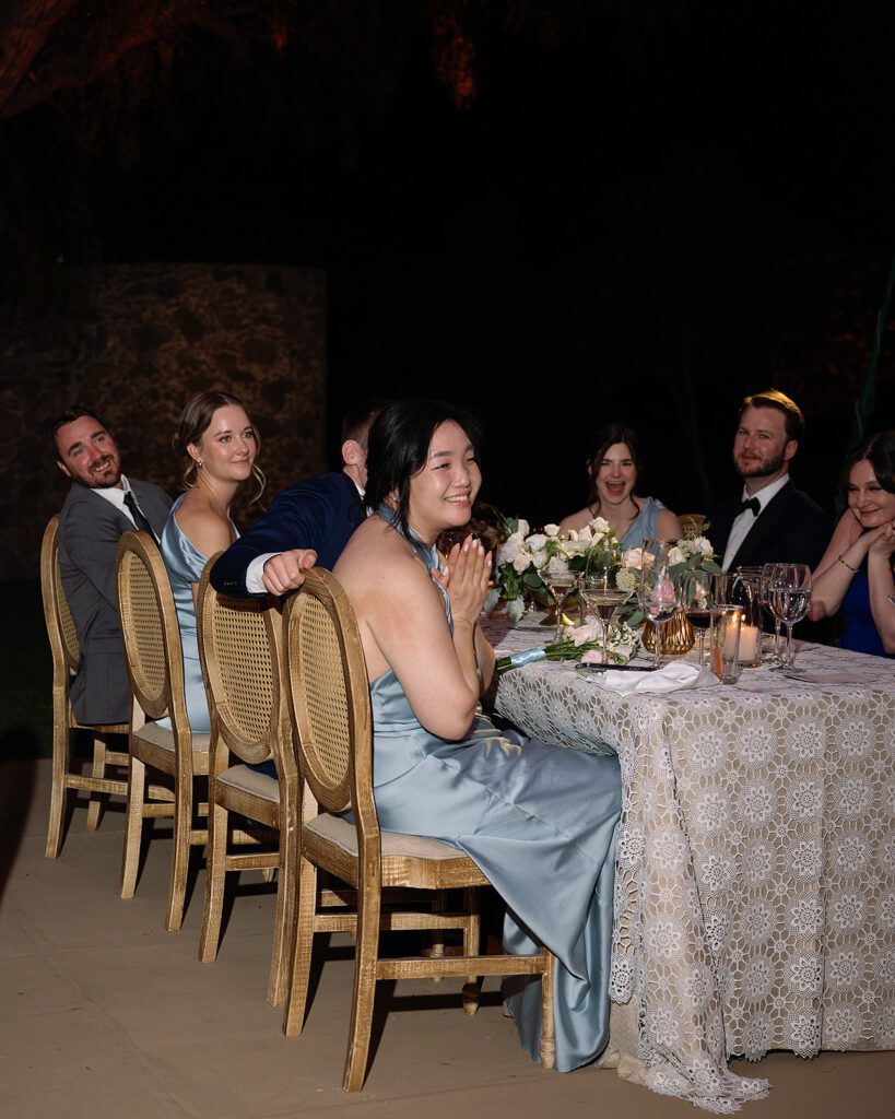Guests listening during speeches